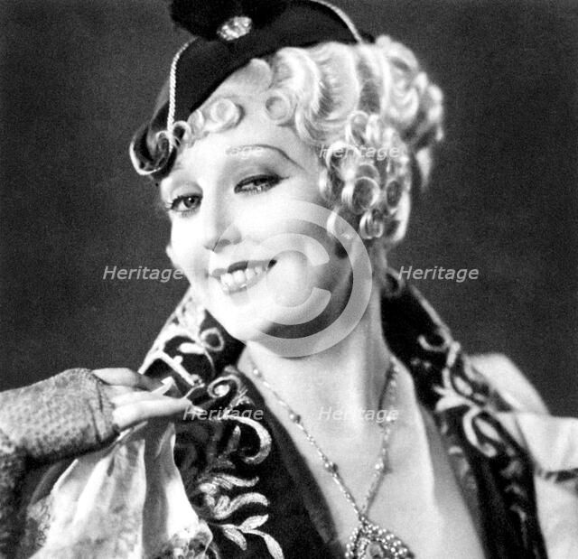 Thelma Todd, American actress, 1934-1935. Artist: Unknown