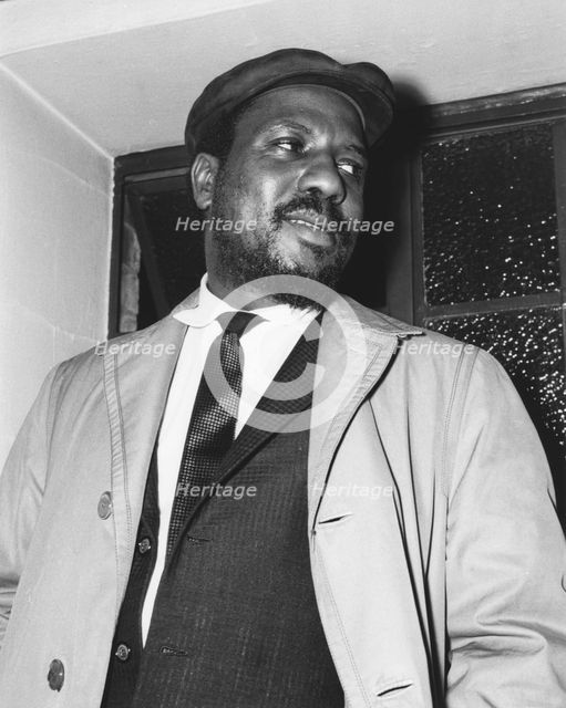 Thelonious Monk, Hammersmith Odeon, London, 1962. Creator: Brian Foskett.