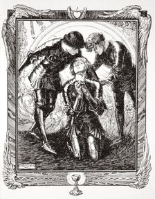 Then they went to Sir Galahad 1905. Creator: Dora Curtis