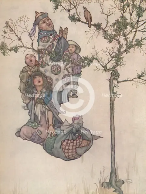 'Then Began The Nightingale To Sing', c1930. Artist: W Heath Robinson.