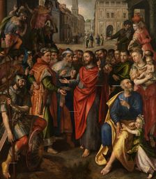 Then give to Caesar what is Caesar's, 1602. Creator: Martin de Vos