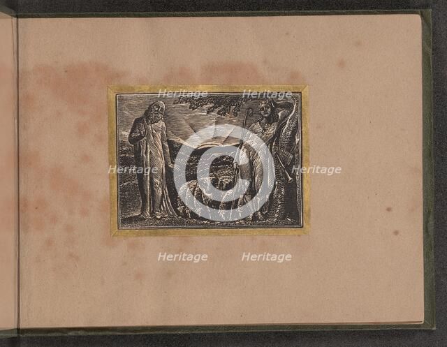 Thenot and Colinet, 1821. Creator: William Blake.