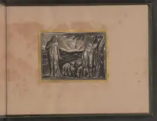 Thenot and Colinet, 1821. Creator: William Blake