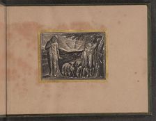 Thenot and Colinet, 1821. Creator: William Blake