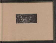 Thenot and Colinet Eat their Evening Meal, 1821. Creator: William Blake