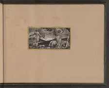 Thenot Remonstrates with Colinet, 1821. Creator: William Blake