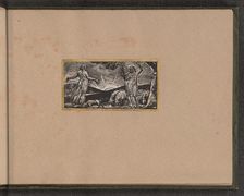 Thenot Remonstrates with Colinet, 1821. Creator: William Blake