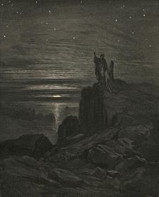 Thence issuing we again beheld the stars c1890. Creator: Gustave Doré