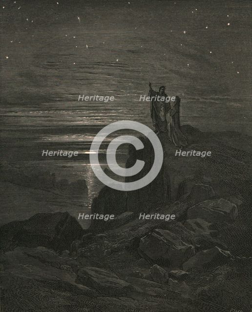 'Thence issuing we again beheld the stars', c1890. Creator: Gustave Doré.