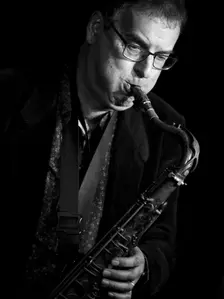 Theo Travis, 2017. Artist: Alan John Ainsworth