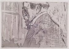 Theo Van Rijsselberghe, c1898. Creator: Edouard Vuillard