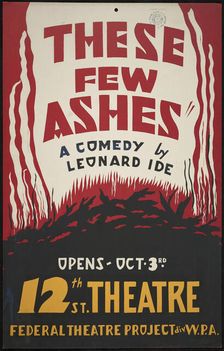 These Few Ashes, Oakland, CA, [193-]. Creator: Unknown