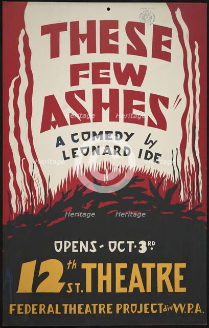 These Few Ashes, Oakland, CA, [193-]. Creator: Unknown.