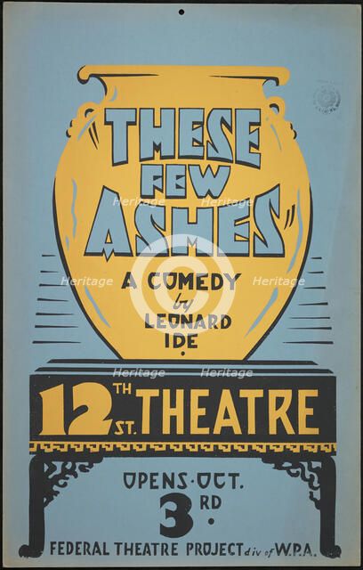 These Few Ashes, Oakland, CA, [193-]. Creator: Unknown.