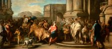 Theseus Taming the Bull of Marathon, c1730 (?). Creator: Carle van Loo