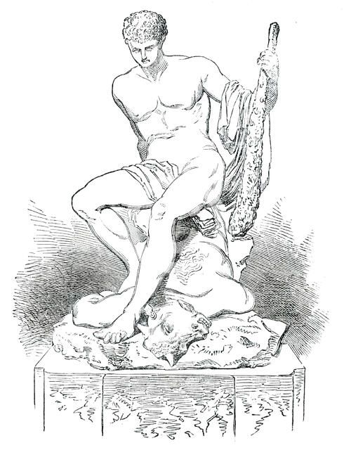 Theseus and the Minotaur, 1850. Creator: Unknown.