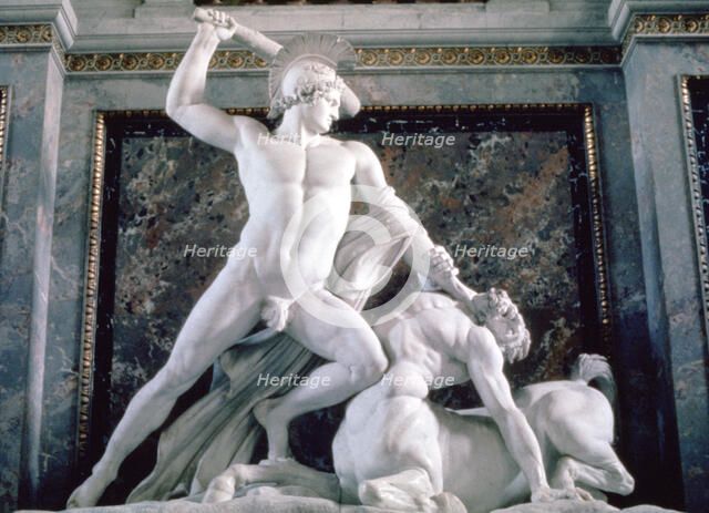 'Theseus and the Centaur', 1804-1819. Artist: Antonio Canova