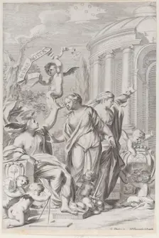 Thesis on the arts and sciences, 1664. Creator: Johann Jakob Thurneysen the Elder