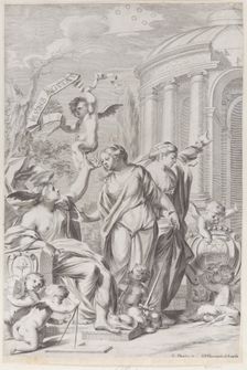 Thesis on the arts and sciences, 1664. Creator: Johann Jakob Thurneysen the Elder