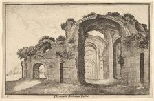 Thermaru diocletiani Ruinae (Baths of Diocletian), 1651. Creator: Wenceslaus Hollar