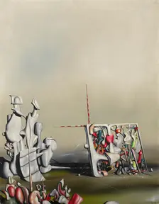 There, Motion Has Not Yet Ceased, 1945. Creator: Yves Tanguy