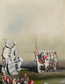 There, Motion Has Not Yet Ceased, 1945. Creator: Yves Tanguy