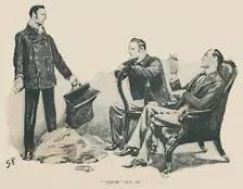 There, Said He 1892. Artist: Sidney E Paget