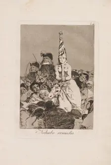 There Was No Remedy (No Hubo Remedio), 1799. Creator: Francisco Goya