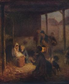 There Was No Room At The Inn 1935. Artist: Edward Stott