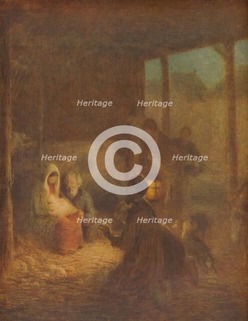 'There Was No Room in the Inn', c1910, (1911). Artist: Edward Stott.