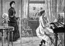 There was a song going on, too, 1883. Creator: R. Taylor