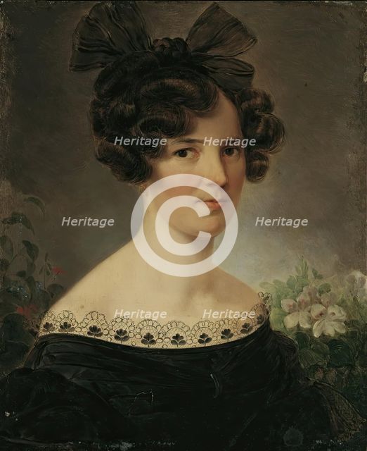 Therese Rockert, 1829. Creator: Peter Fendi.
