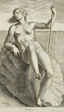 Thetis, 1587. Creator: Philip Galle