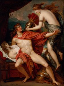 Thetis Bringing the Armor to Achilles, 1804. Creator: Benjamin West