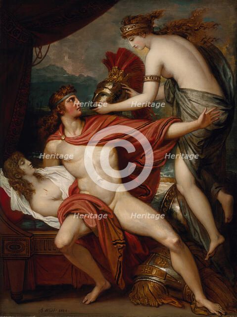 Thetis Bringing the Armor to Achilles, 1804. Creator: Benjamin West.
