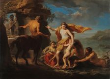 Thetis Gives Achilles in Charge of Chiron, 1759-1760. Creator: Batoni, Pompeo Girolamo (1708-1787)