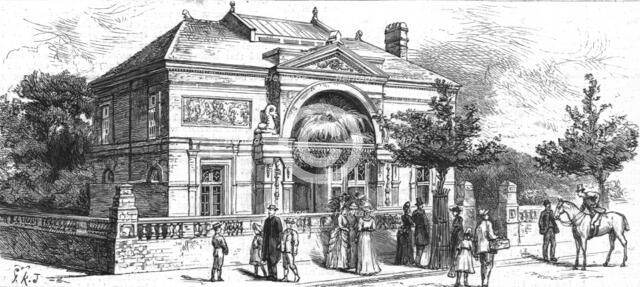 ''The"Turner House" Art Gallery, Penarth, near Cardiff', 1888. Creator: Unknown.