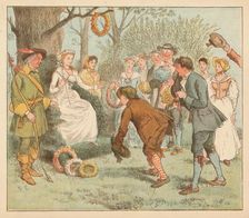 ...they went to a bower... c1885, (1934). Creator: Randolph Caldecott