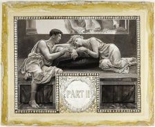 They Were Enthroned, in the Eventide, Upon a Couch - Head-Piece, Part II, 1885. Creator: Will H. Low