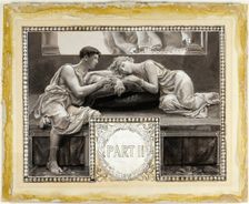 They Were Enthroned, in the Eventide, Upon a Couch - Head-Piece, Part II, 1885. Creator: Will H. Low