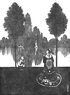 They Adored the City, the Palace, and the Garden c1930. Artist: W Heath Robinson