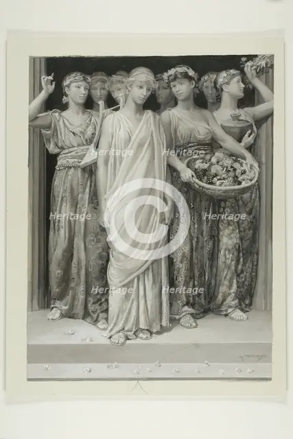 They All Moved to the Feast, 1885. Creator: Will H. Low.
