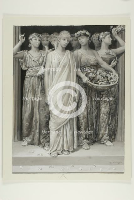 They All Moved to the Feast, 1885. Creator: Will H. Low.