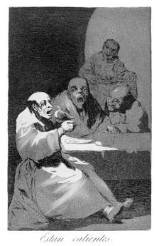 They are hot 1799. Artist: Francisco Goya