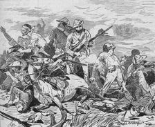 They Fought on Grimly, 1895, (1902). Artist: George Soper