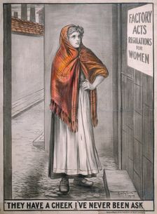 "They have a cheek I've never been asked", 1908. Creator: Emily Ford