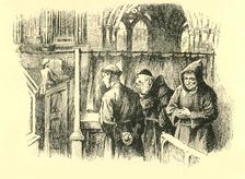 They remained standing, rooted to the spot (1907). Creator: Unknown