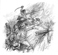 They Strove To Scale The Rampart, 1902. Artist: Paul Hardy