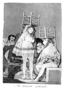 They've already got a seat 1799. Artist: Francisco Goya