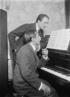 Thibault & Cortot, between c1915 and c1920. Creator: Bain News Service